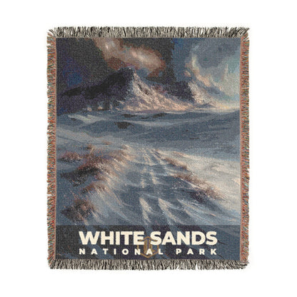White Sands National Park Woven Blanket | S12
