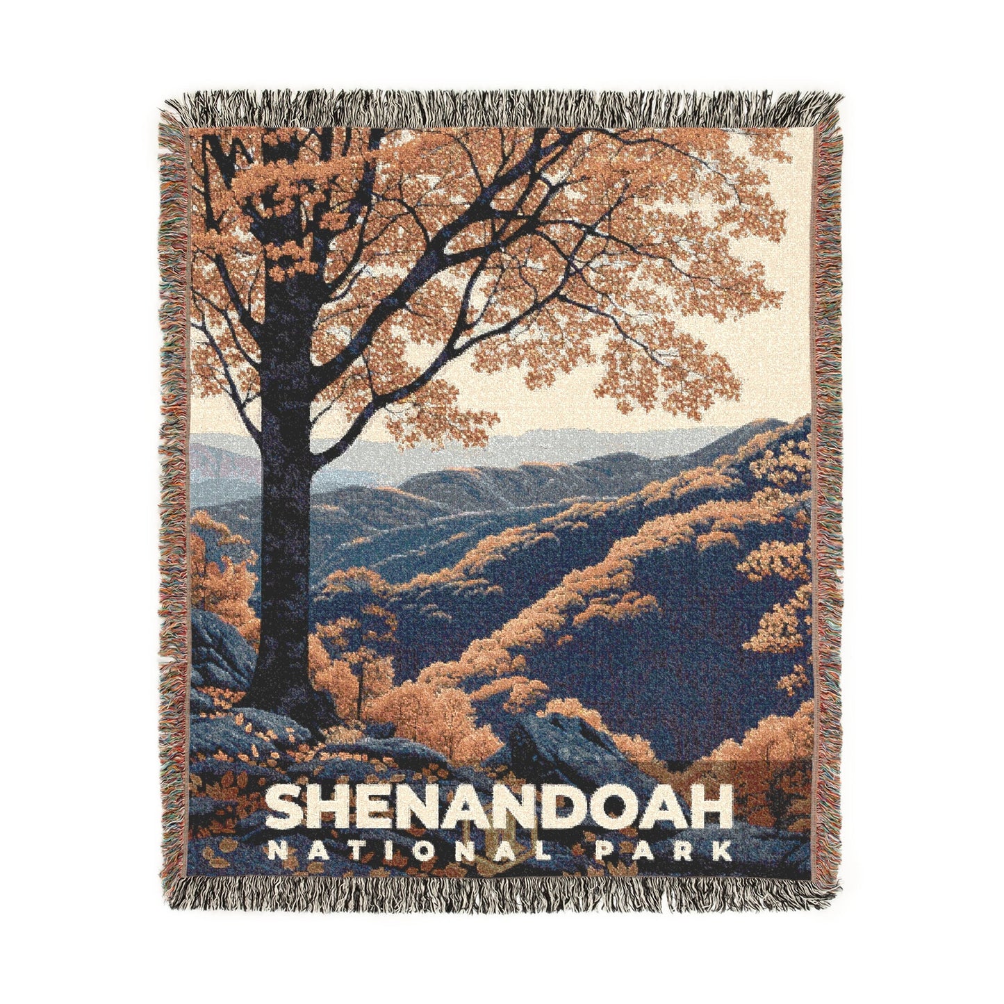 Shenandoah National Park Woven Blanket | S19