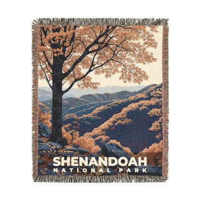 Shenandoah National Park Woven Blanket | S19