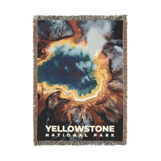 Yellowstone National Park Woven Blanket | S10