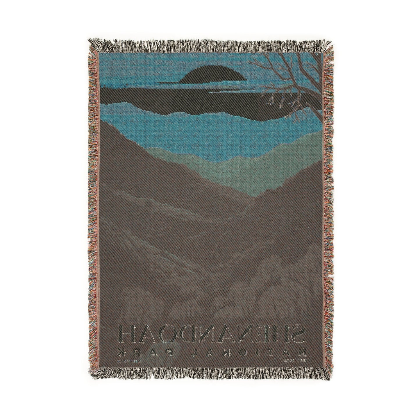 Shenandoah National Park Woven Blanket | S03