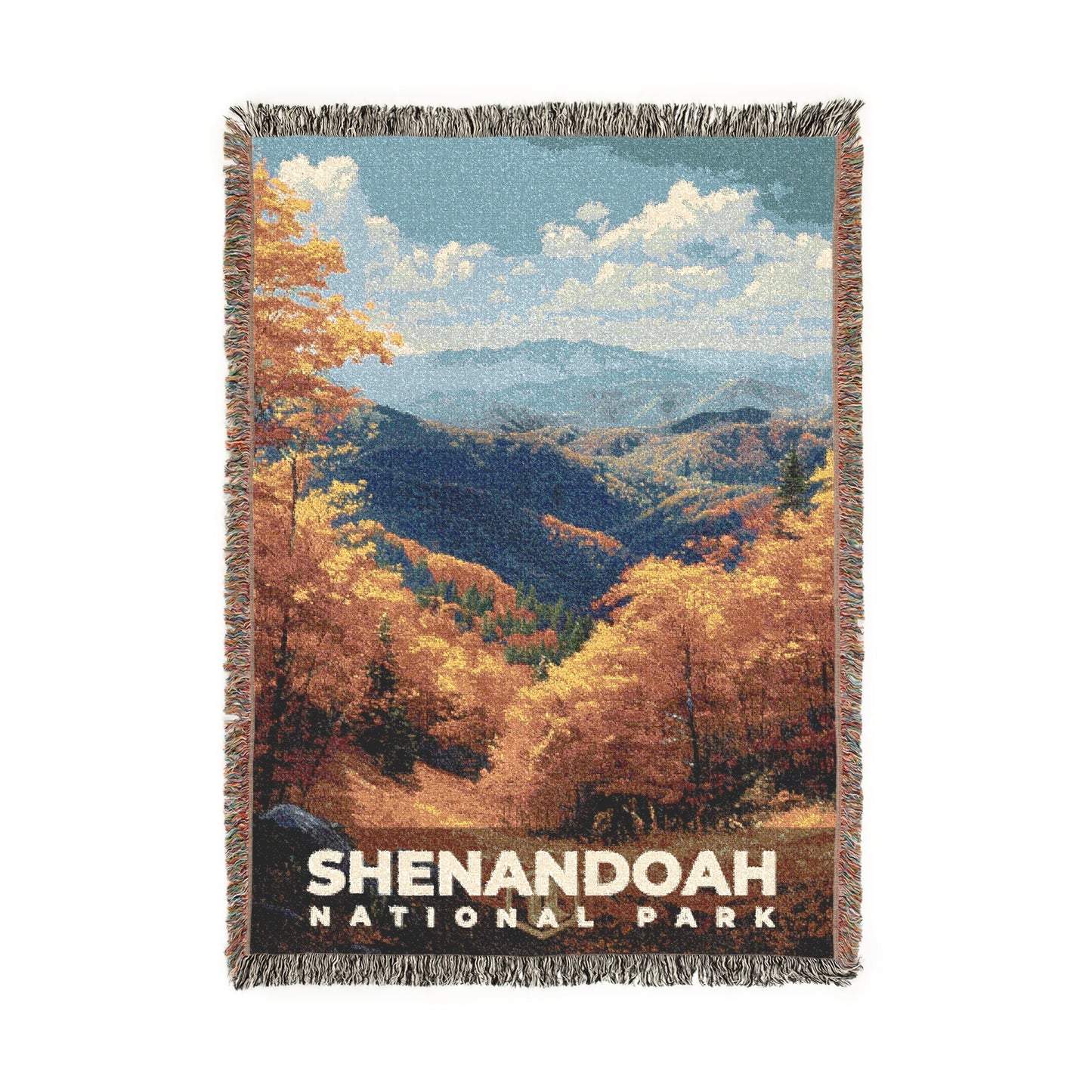 Shenandoah National Park Woven Blanket | S13