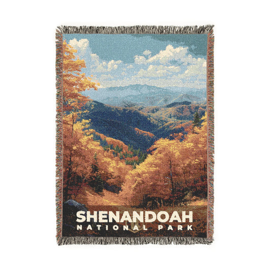 Shenandoah National Park Woven Blanket | S13