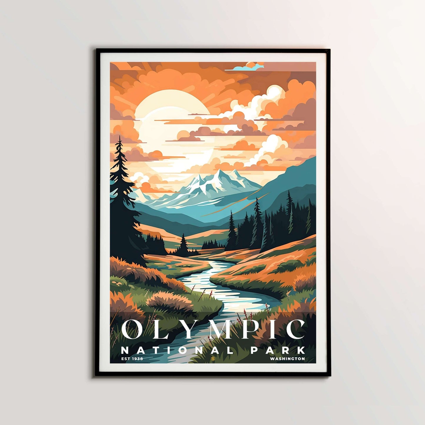 Olympic National Park Poster | S05