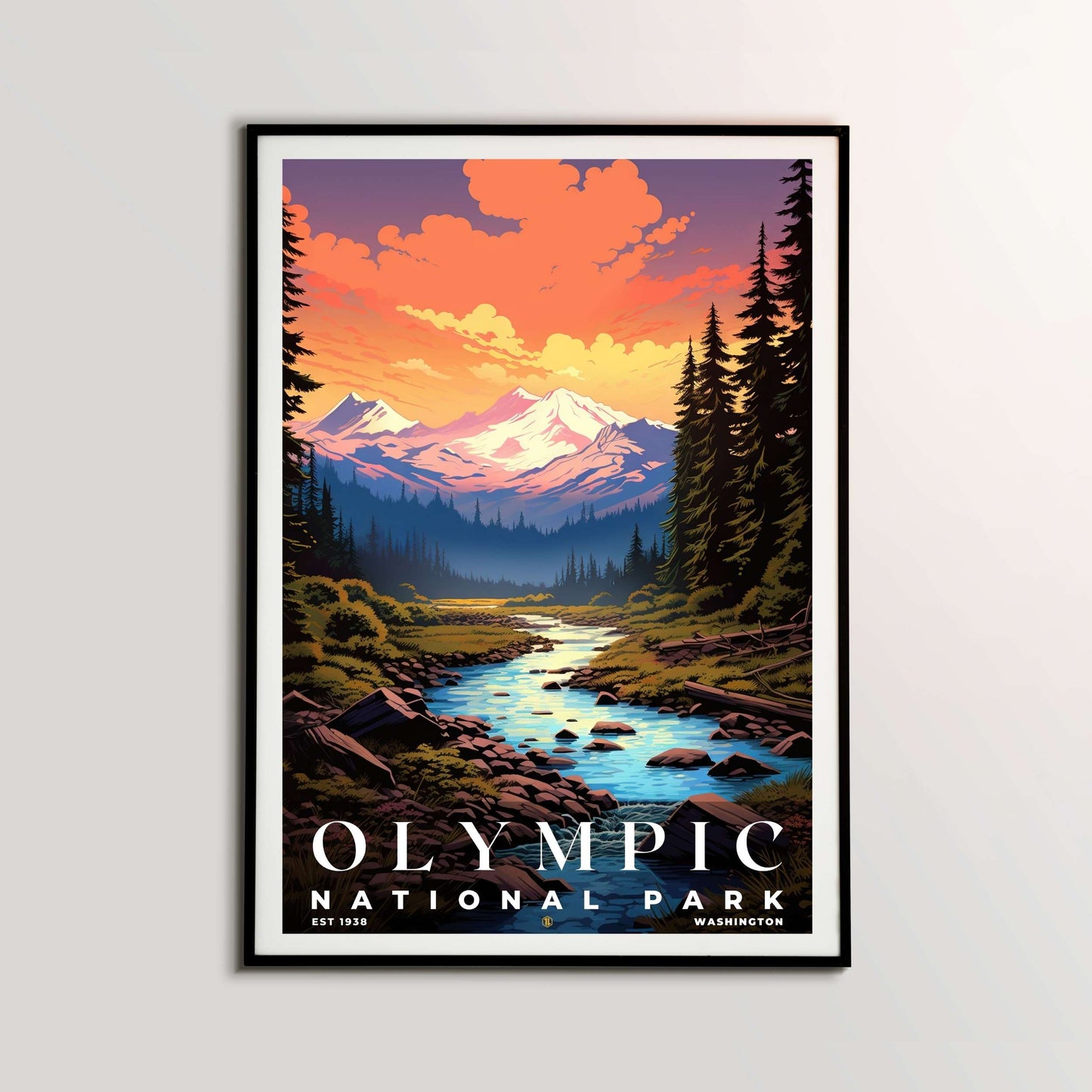 Olympic National Park Poster | S07