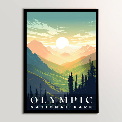 Olympic National Park Poster | S01