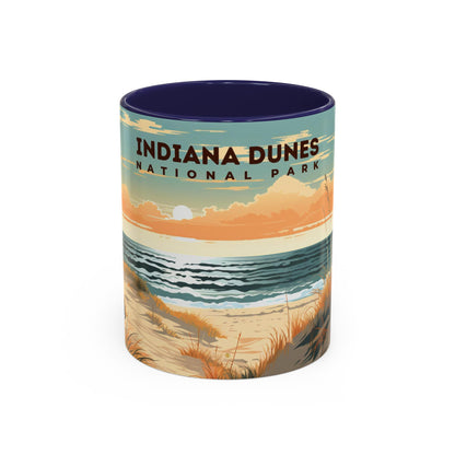 Indiana Dunes National Park Mug | Accent Coffee Mug (11, 15oz)