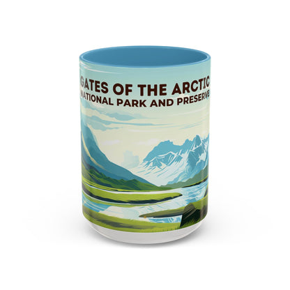 Gates of the Arctic National Park Mug | Accent Coffee Mug (11, 15oz)