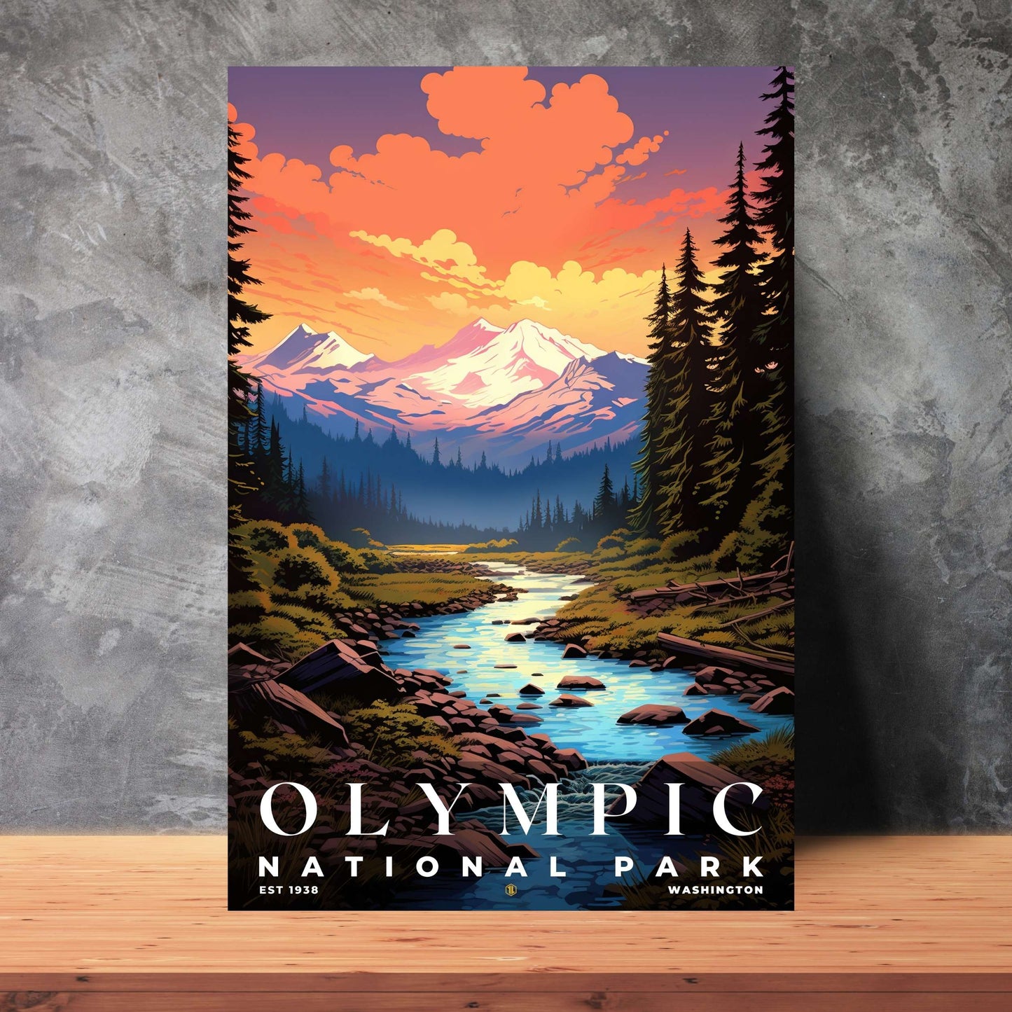 Olympic National Park Poster | S07