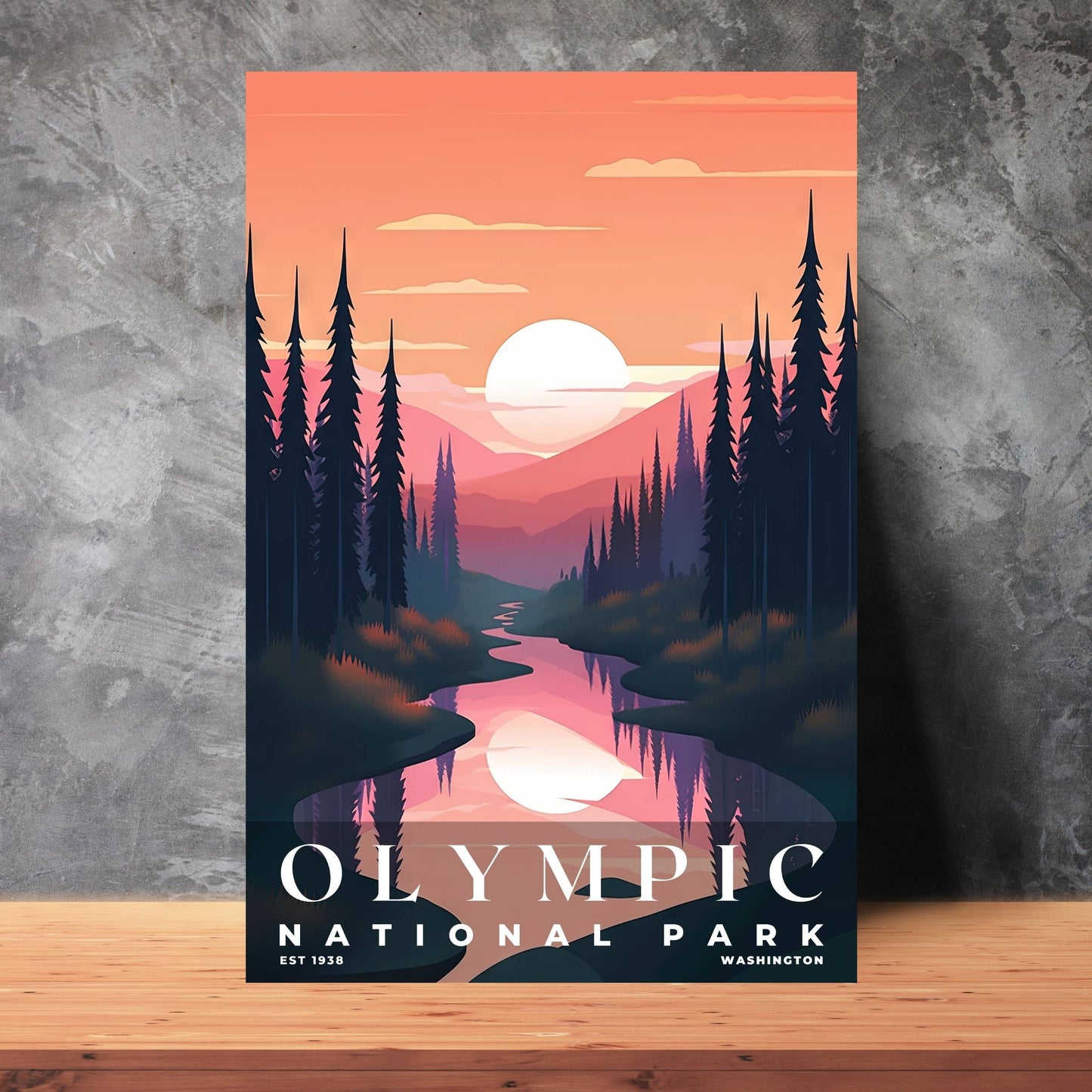 Olympic National Park Poster | S03