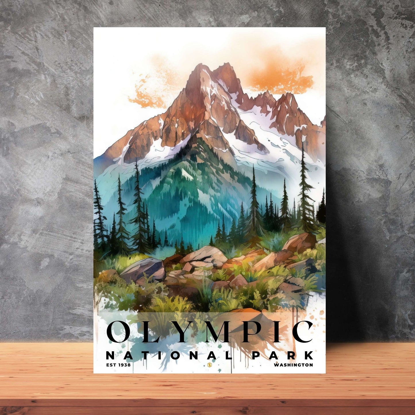 Olympic National Park Poster | S04