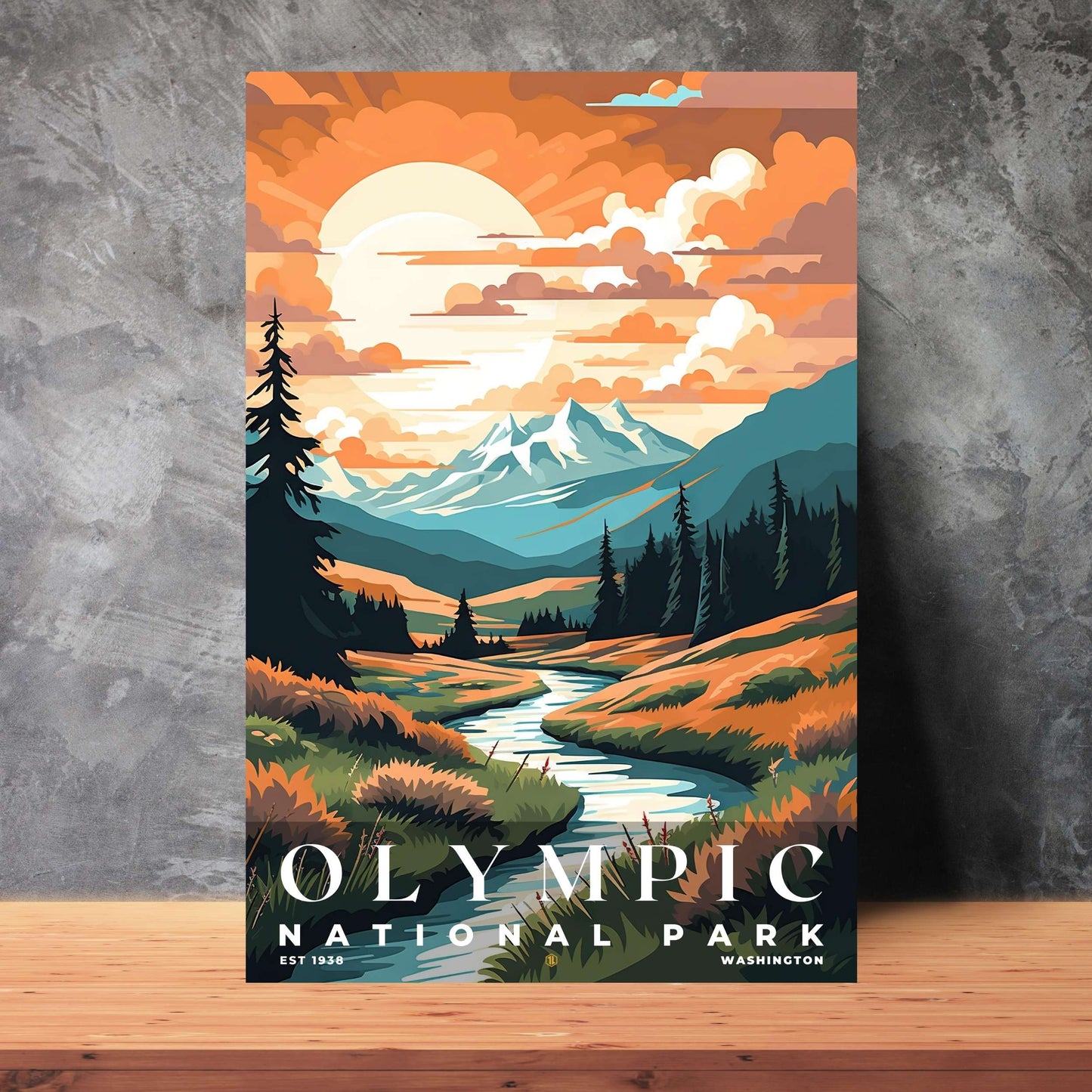 Olympic National Park Poster | S05