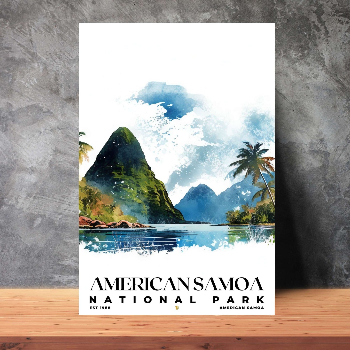 American Samoa National Park Poster | S04