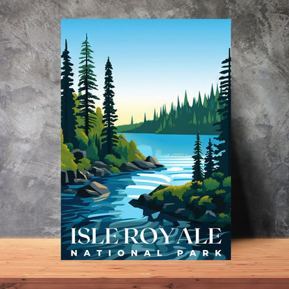 Isle Royale National Park Poster | S01