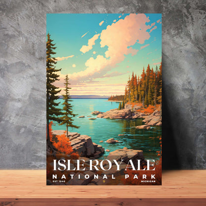 Isle Royale National Park Poster | S06