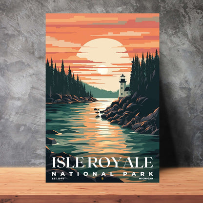 Isle Royale National Park Poster | S05