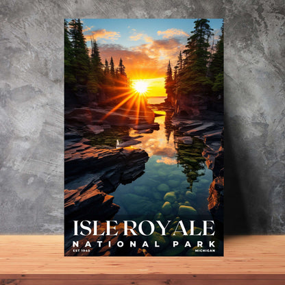 Isle Royale National Park Poster | S10