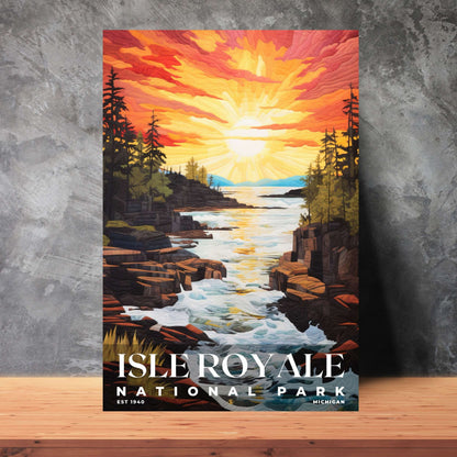 Isle Royale National Park Poster | S09