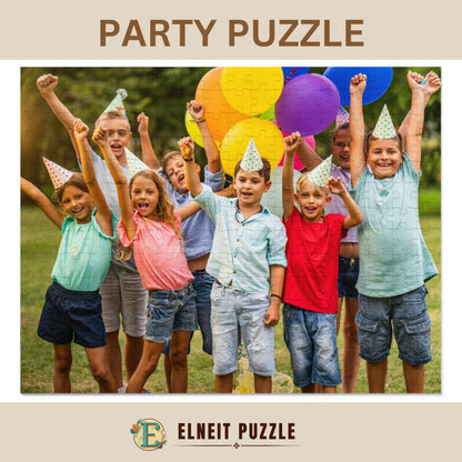 Custom Photo Puzzle, Personalized Family Gift