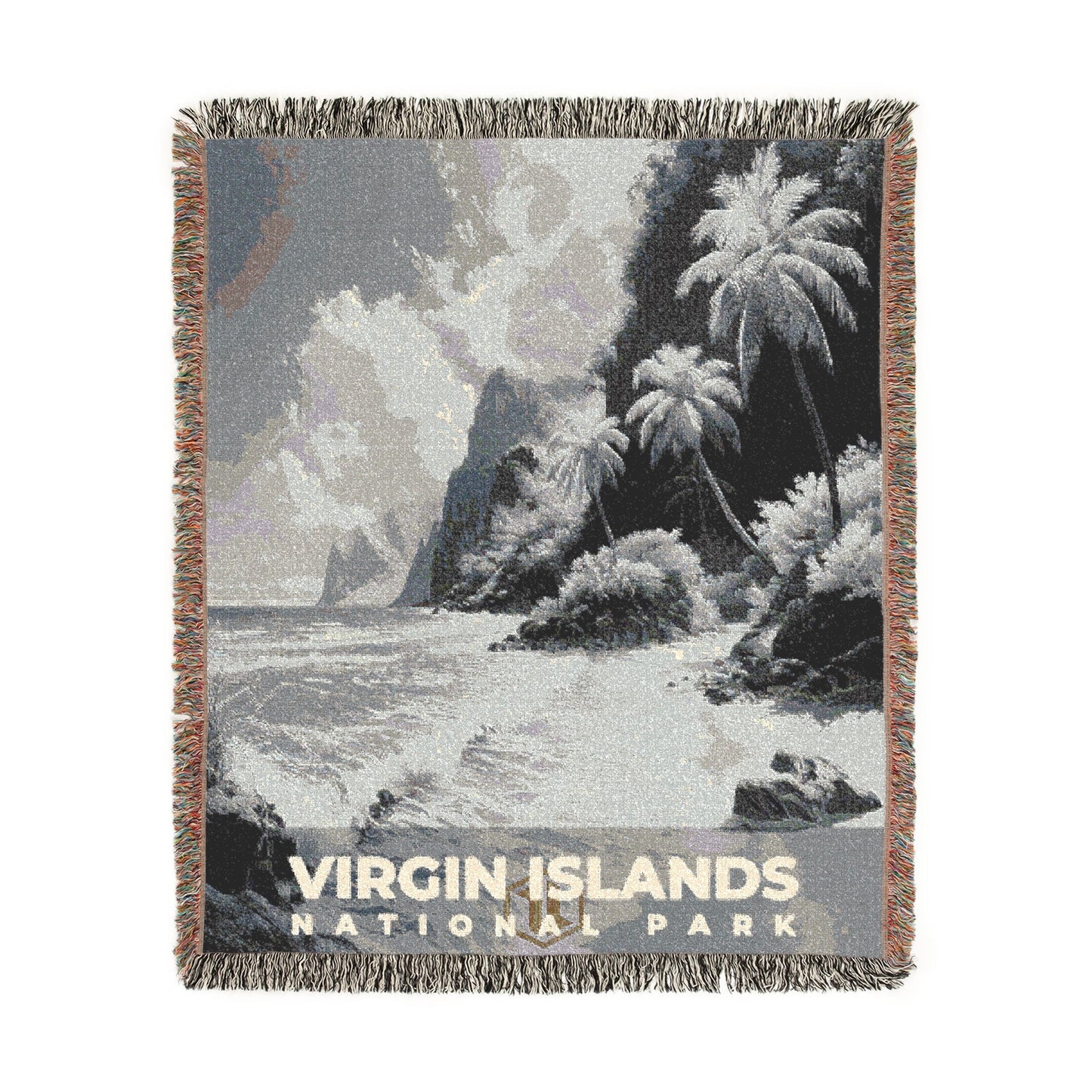 Virgin Islands National Park Woven Blanket | S15