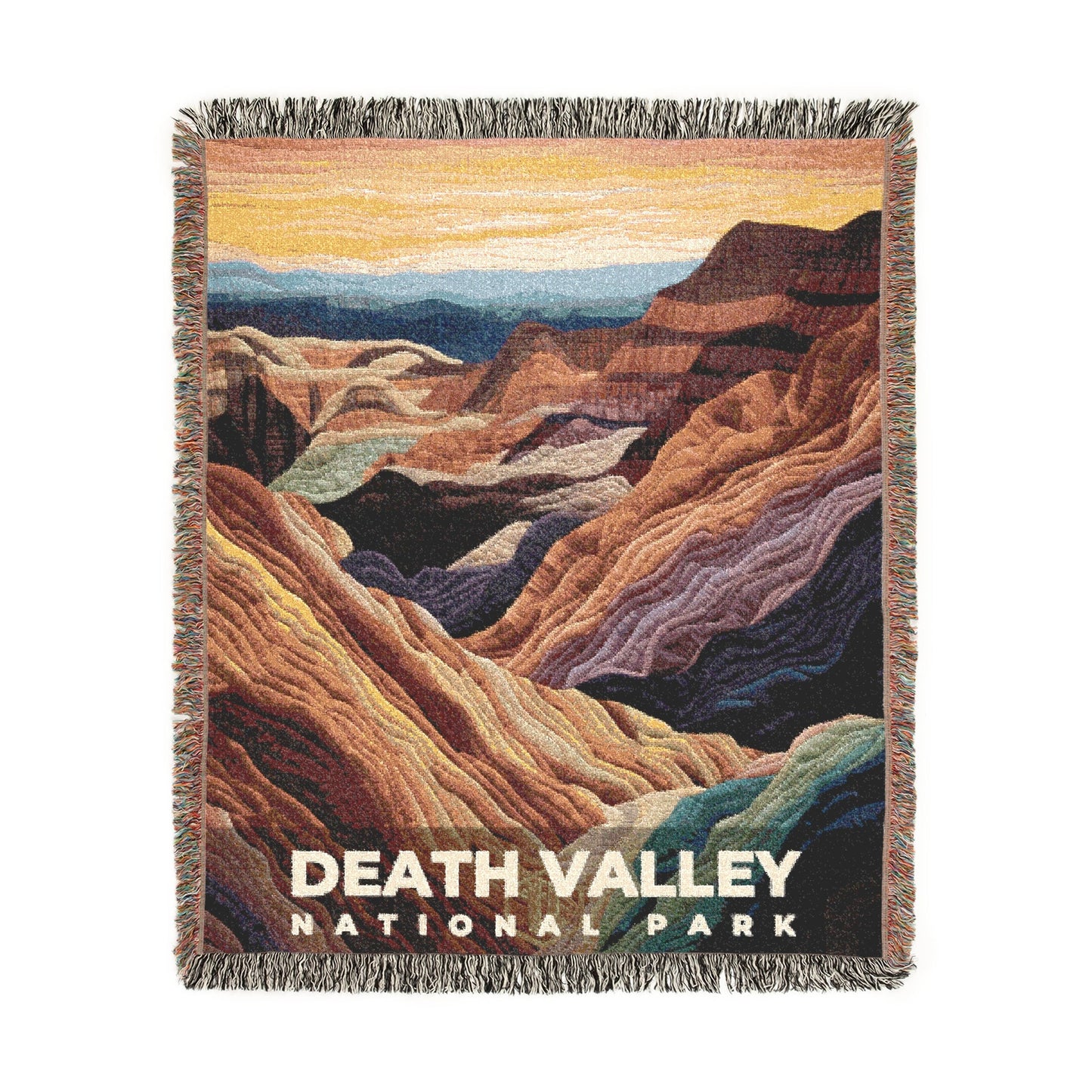 Death Valley National Park Woven Blanket | S09