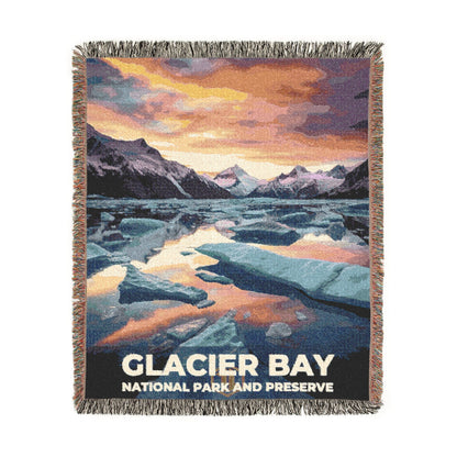 Glacier Bay National Park Woven Blanket | S10