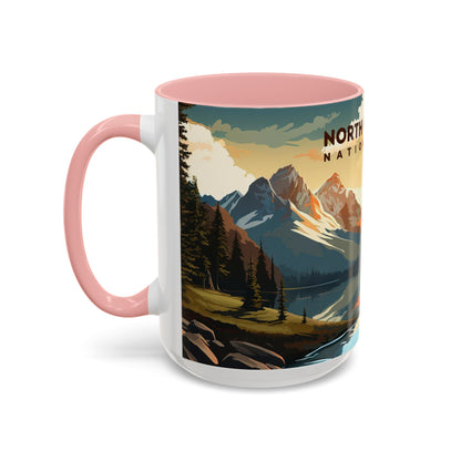 North Cascades National Park Mug | Accent Coffee Mug (11, 15oz)