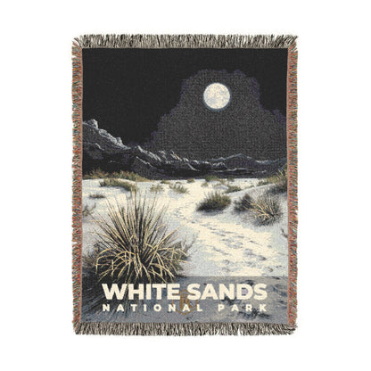 White Sands National Park Woven Blanket | S17