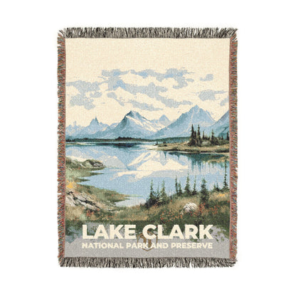 Lake Clark National Park Woven Blanket | S08