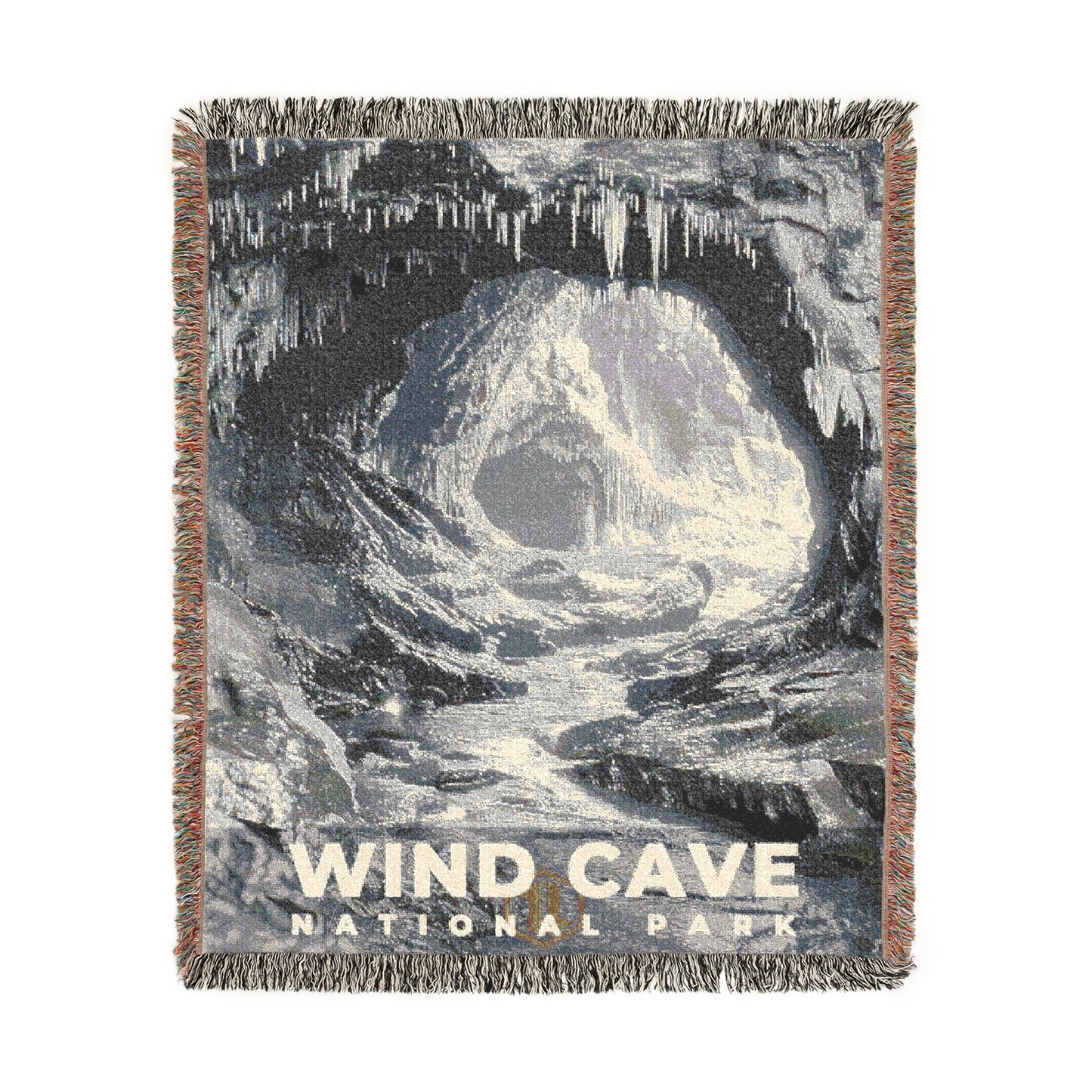 Wind Cave National Park Woven Blanket | S15