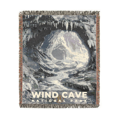 Wind Cave National Park Woven Blanket | S15