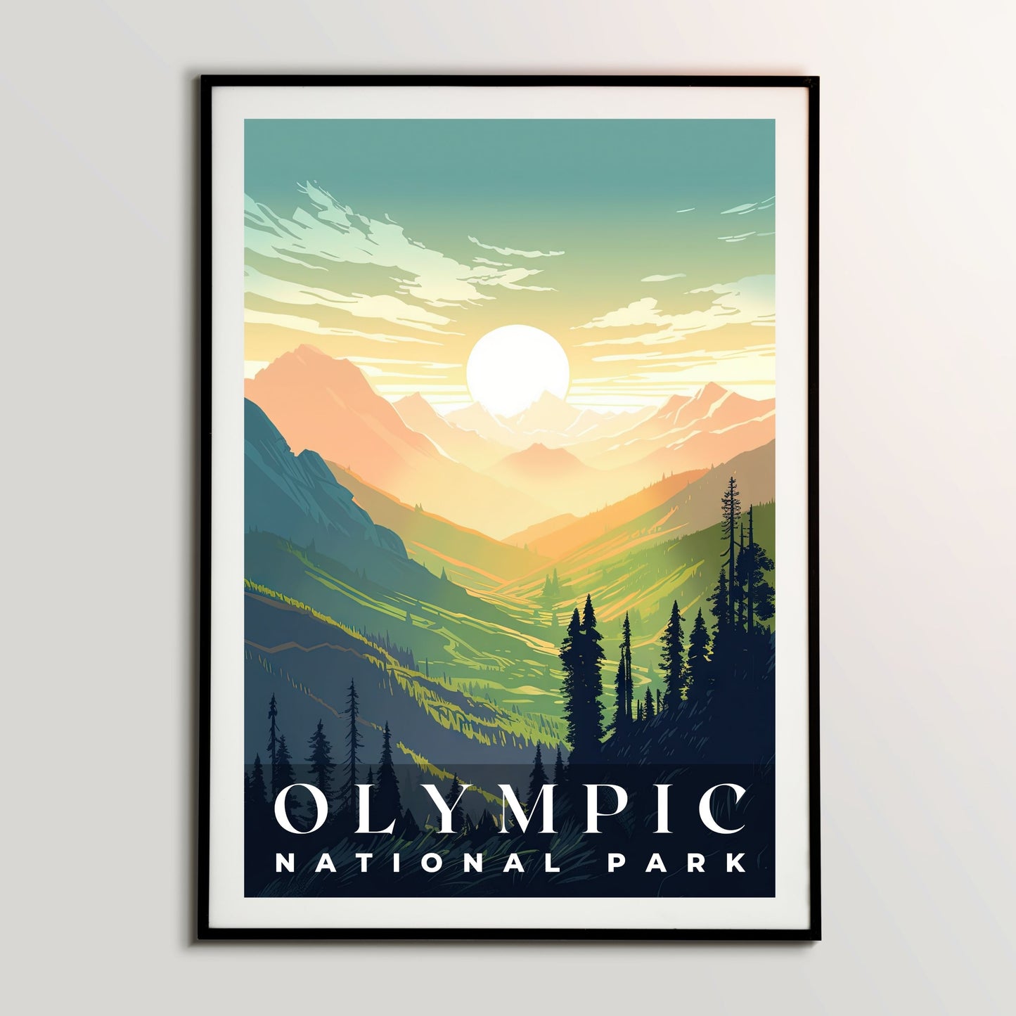 Olympic National Park Poster | S01