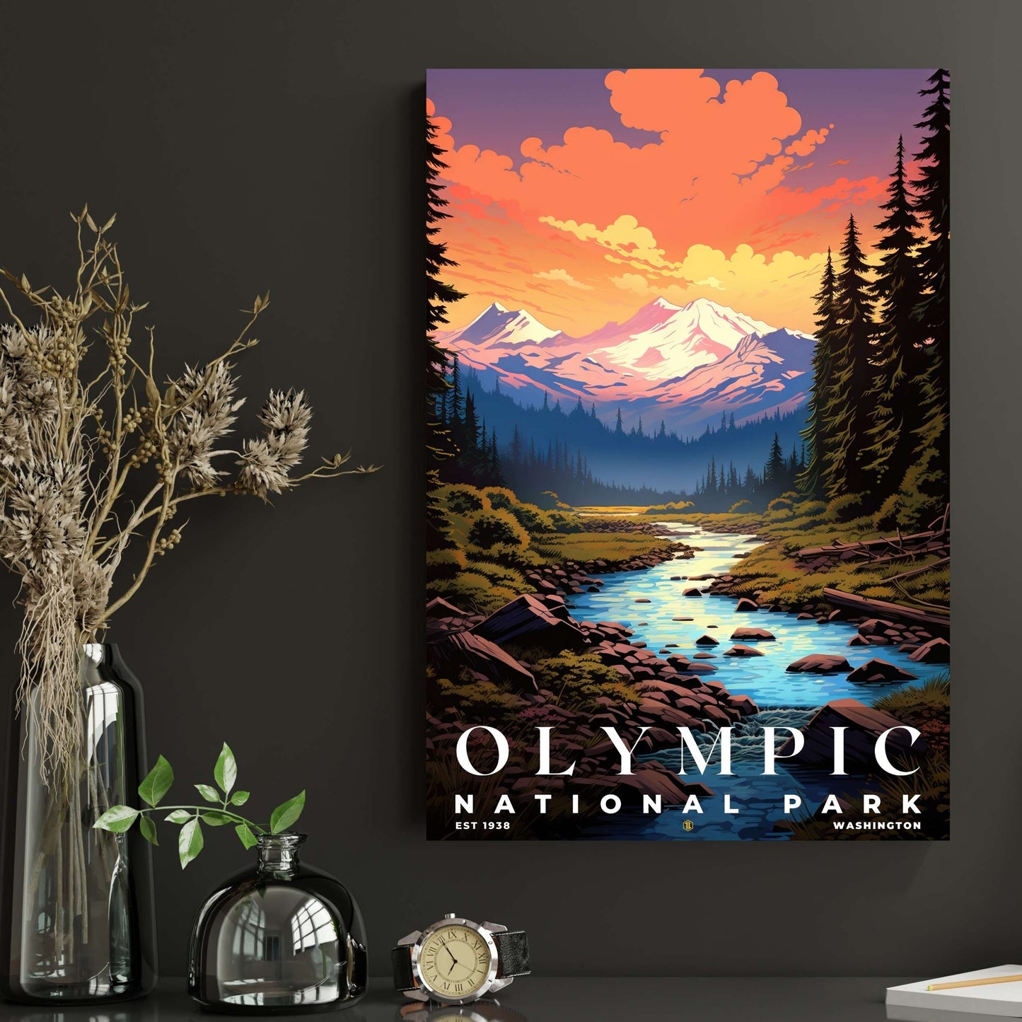 Olympic National Park Poster | S07