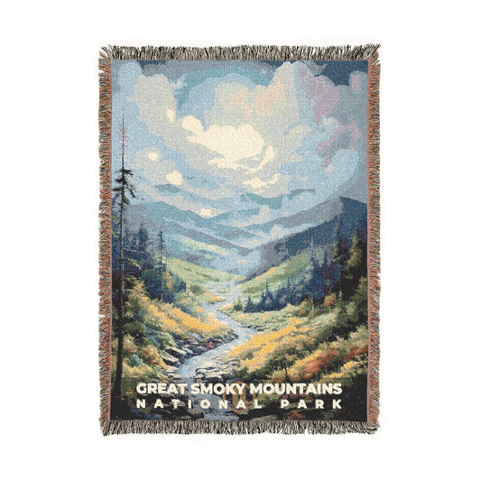 Great Smoky Mountains National Park Woven Blanket | S06