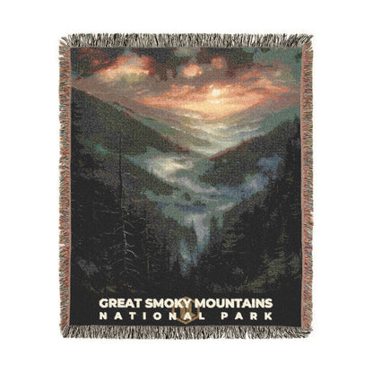 Great Smoky Mountains National Park Woven Blanket | S12