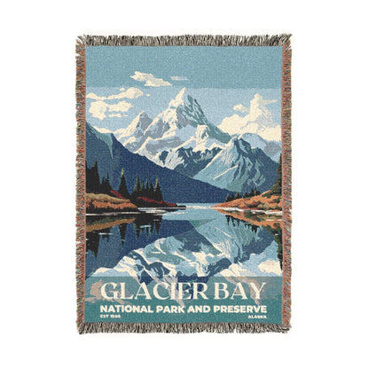 Glacier Bay National Park Woven Blanket | S03