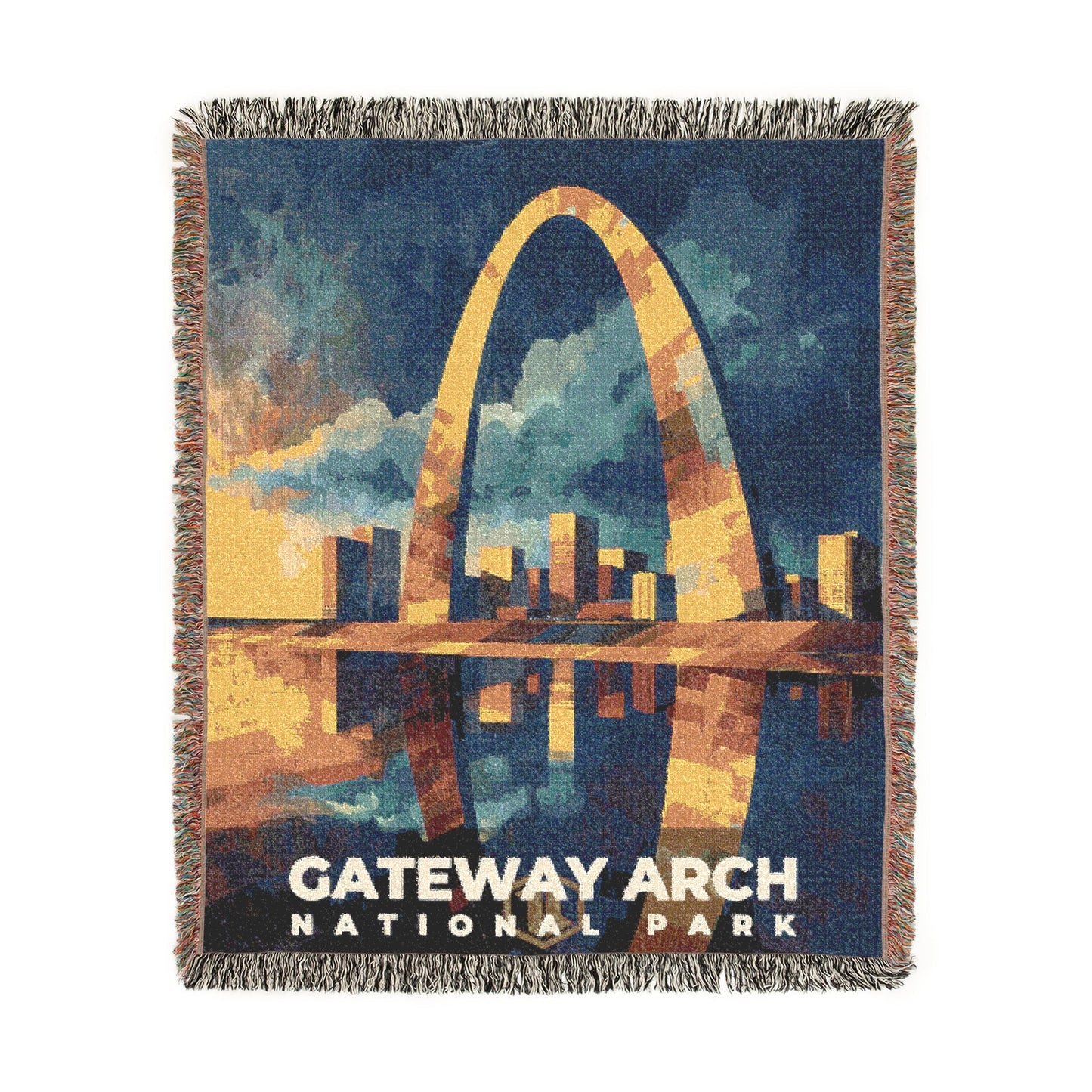 Gateway Arch National Park Woven Blanket | S20