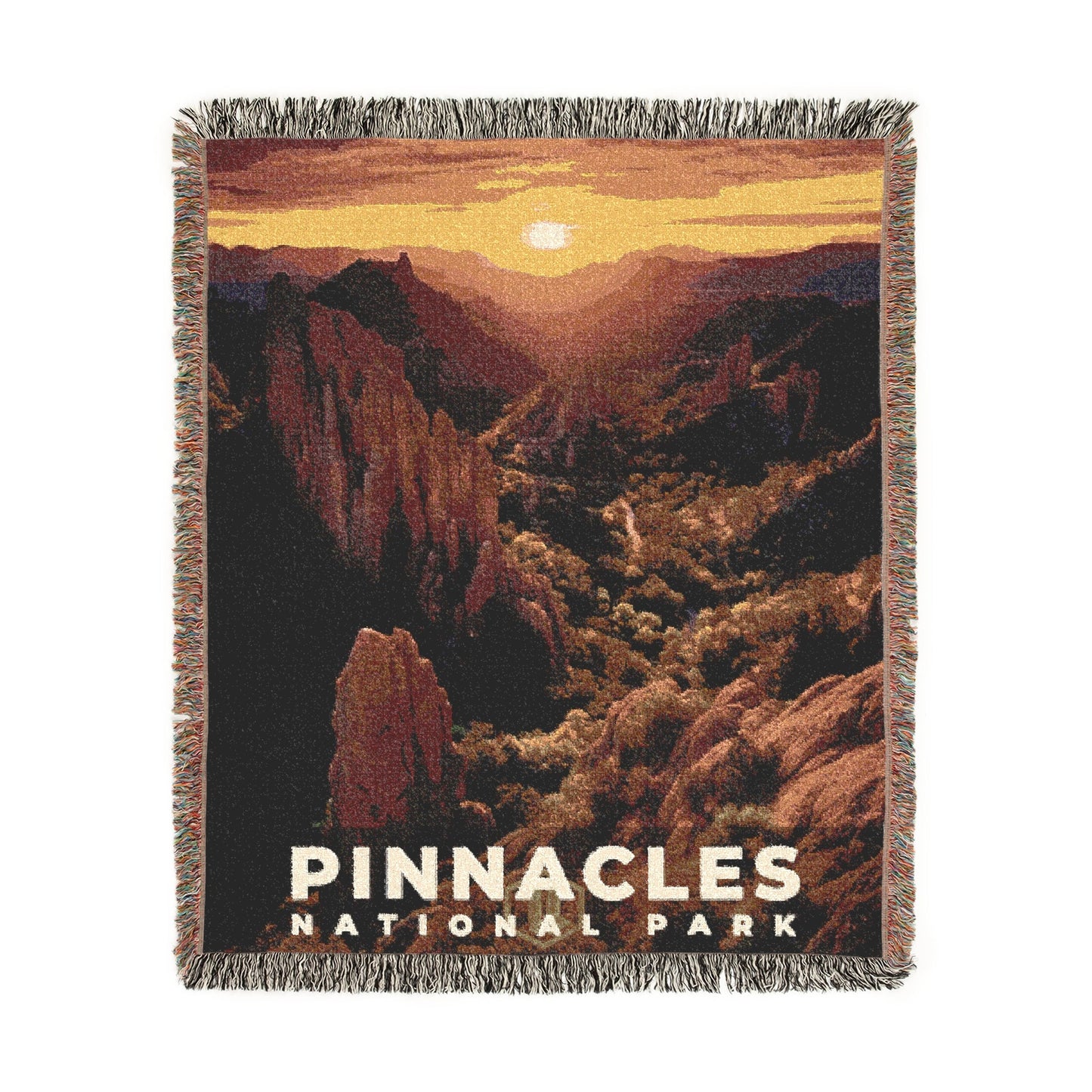 Pinnacles National Park Woven Blanket | S10