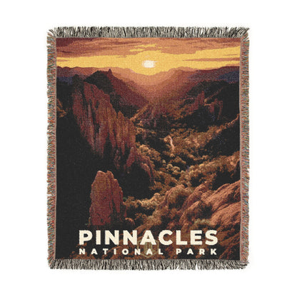 Pinnacles National Park Woven Blanket | S10