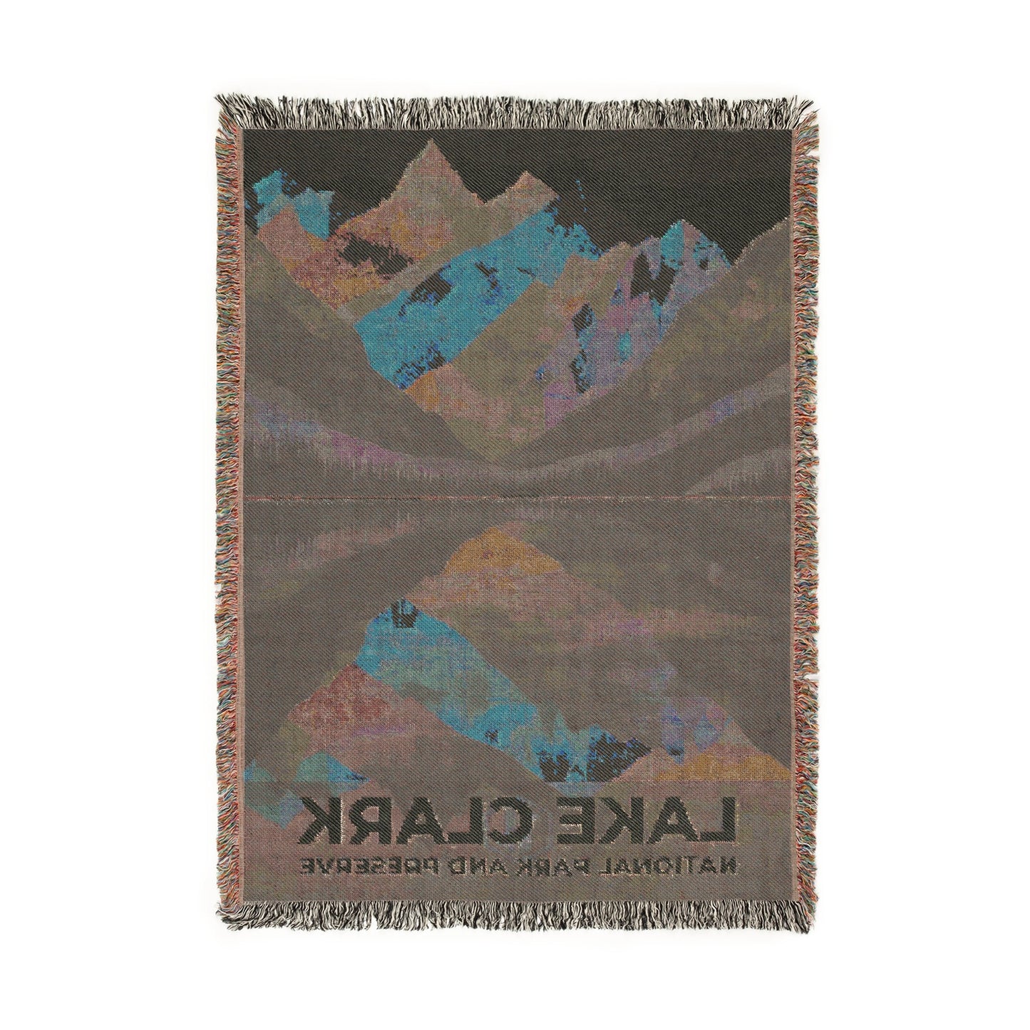 Lake Clark National Park Woven Blanket | S20