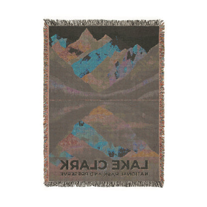 Lake Clark National Park Woven Blanket | S20