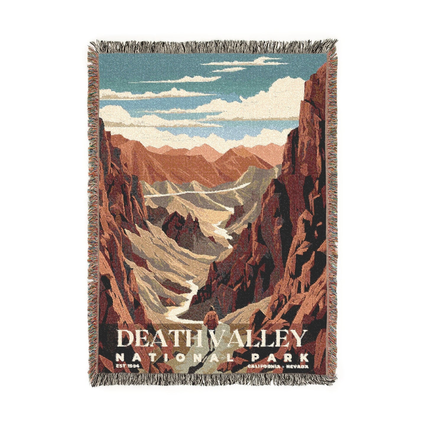 Death Valley National Park Woven Blanket | S03
