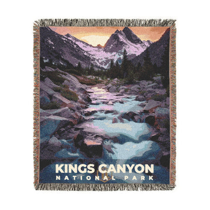 Kings Canyon National Park Woven Blanket | S10