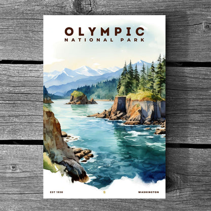 Olympic National Park Poster | S08