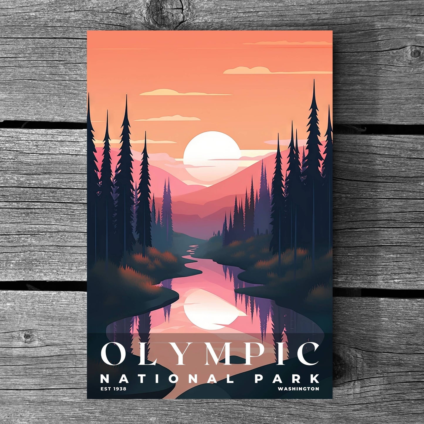 Olympic National Park Poster | S03