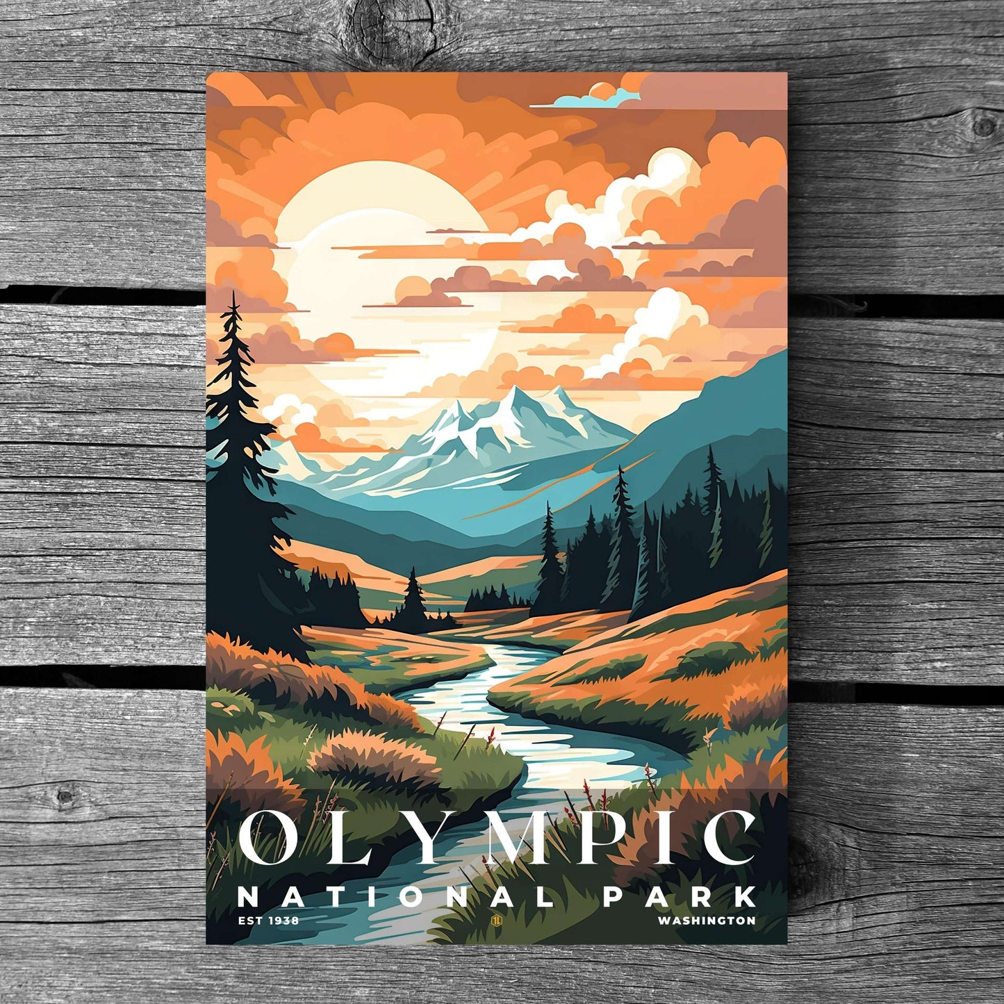 Olympic National Park Poster | S05