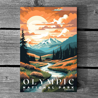 Olympic National Park Poster | S05