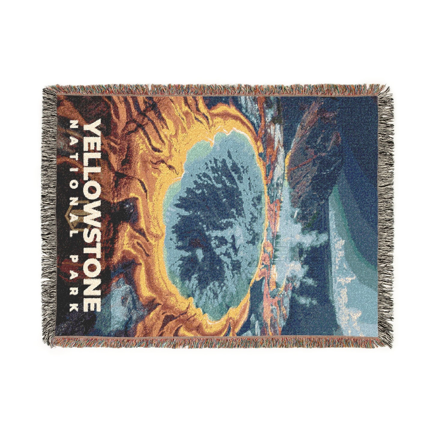 Yellowstone National Park Woven Blanket | S16
