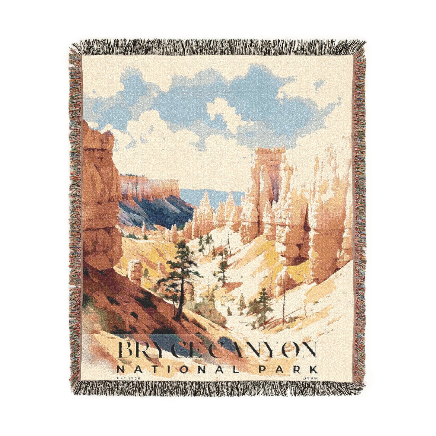 Bryce Canyon National Park Woven Blanket | S04