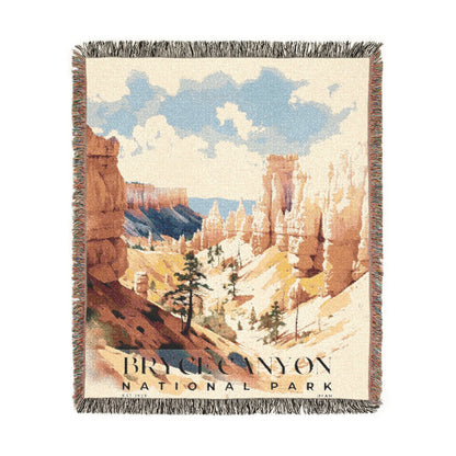 Bryce Canyon National Park Woven Blanket | S04